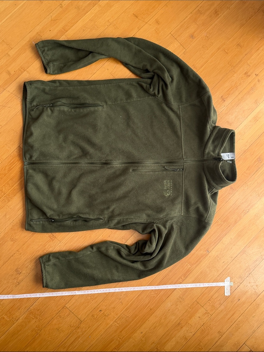 Mountain Hardwear Full-Zip Fleece jacket Olive Green